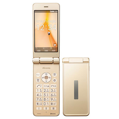 イオシス|【SIMロック解除済】【ネットワーク利用制限▲】docomo AQUOS ケータイ SH-01J Gold