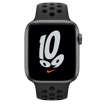 Apple Watch Nike SE 44mm GPSモデル MYYK2J/A A2352【スペースグレイアルミニウムケース/アンスラサイト  ブラックNikeスポーツバンド】