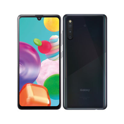 SIMロック解除済】【ネットワーク利用制限△】au Galaxy A41