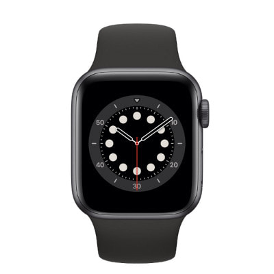 Apple Watch Series6 40mm GPSモデル MG133J/A A2291【スペース グレイアルミニウムケース/ブラックスポーツバンド】|中古ウェアラブル端末格安販売の【イオシス】