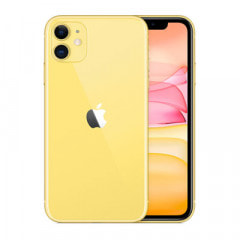 【SIMロック解除済】au iPhone11 A2221 (MWM42J/A) 128GB イエロー