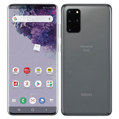 Galaxy S20+ 5G コスミックグレー 128 GB docomo
