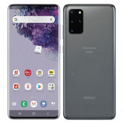 【SIMロック解除済】docomo Galaxy S20+ 5G SC-52A コスミックグレー 