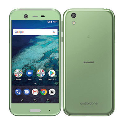 SIMロック解除済】Y!mobile Android One X1 ミントグリーン|中古 