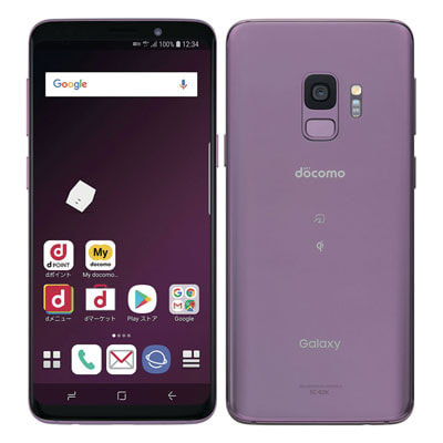 【SIMロック解除済】docomo Galaxy S9 SC-02K Lilac Purple