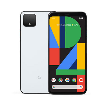 Simロック解除済 ネットワーク利用制限 Softbank Google Pixel4 G0n 128gb Clearly White 中古スマートフォン格安販売の イオシス
