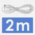Type-Cケーブル 2m ホワイト QuickCharge3.0対応 