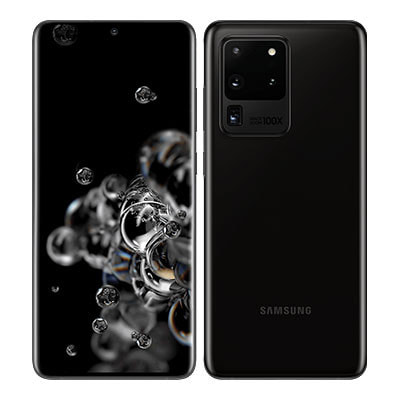 Samsung Galaxy S20 Ultra 5G Dual-SIM SM-G9880【Cosmic Black 12GB 
