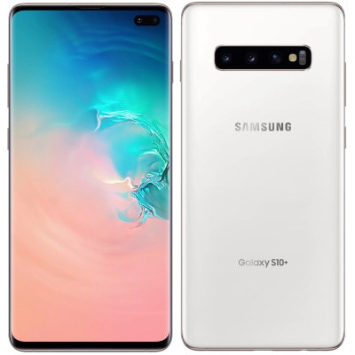 Samsung Galaxy S10+ (Plus) Dual-SIM SM-G9750 【8GB 512GB Ceramic White 香港版  SIMフリー】|中古スマートフォン格安販売の【イオシス】