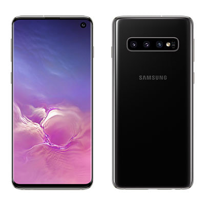 Samsung Galaxy S10 Single-SIM SM-G973U1【8GB 128GB Prism Black 