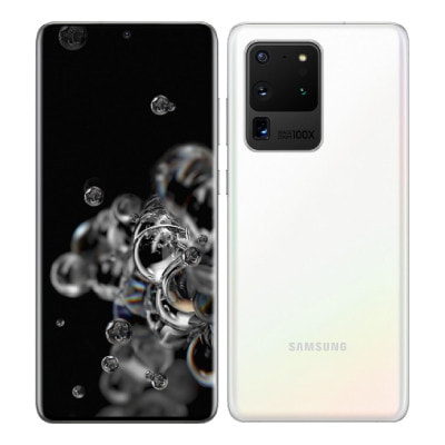 Samsung Galaxy S20 Ultra 5G Dual-SIM SM-G9880【Cloud white 12GB ...