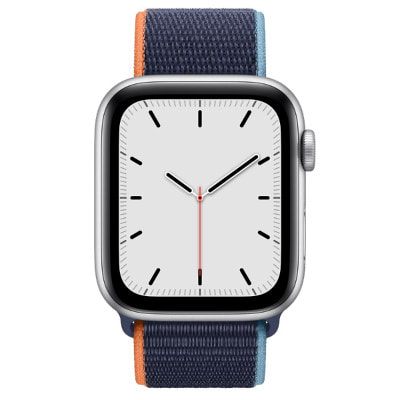 Apple Watch SE 44mm GPS+Cellularモデル MYEW2J/A A2356【シルバー アルミニウムケース/ディープネイビースポーツループ】|中古ウェアラブル端末格安販売の【イオシス】