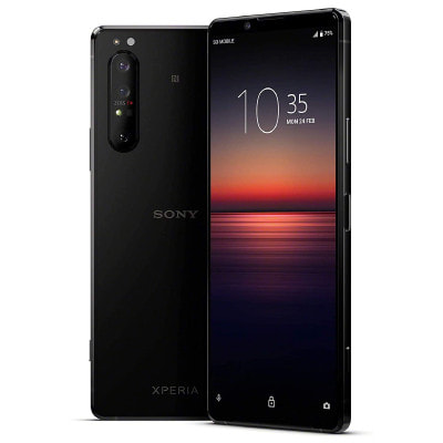 Sony Xperia1 II Dual-SIM XQ-AT42 FrostBlack【RAM12GB/ROM256GB 国内 