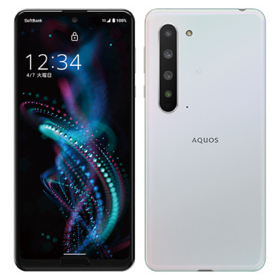 イオシス|【ネットワーク利用制限▲】SoftBank AQUOS R5G 908SH Aurora White