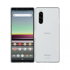 【SIMロック解除済】docomo Xperia5 SO-01M グレー 