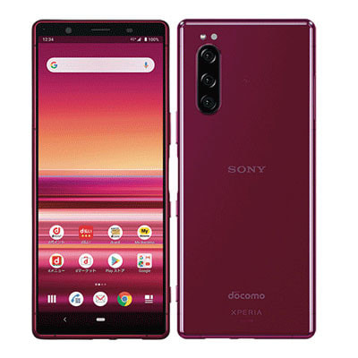 【SIMロック解除済】docomo Xperia5 SO-01M Red