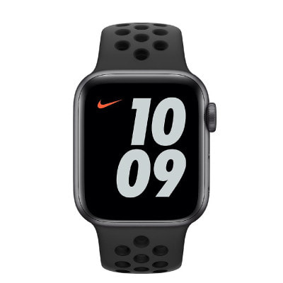 Apple Watch Nike Series 6/GPS/40mm/A2291/スペースグレー〈M00X3J/A〉 Apple Watch Nike Series 6 GPS, 40mm Space Gray Aluminum Case with