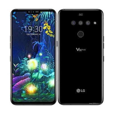 LG V50 ThinQ 5G Single-SIM LM-V500N Astro Black【海外版 SIMFREE ...