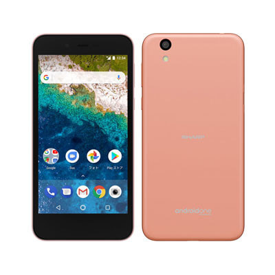 SIMロック解除済】SoftBank Android One S3 ピンク|中古