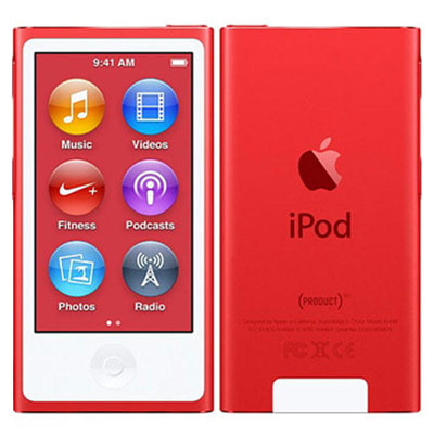 iPod nano 第7世代 RED www.krzysztofbialy.com