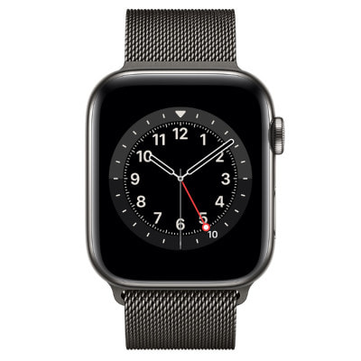 Apple Watch Series6 44mm GPS+Cellularモデル M09J3J/A A2376【グラファイトステンレススチールケース/ グラファイトミラネーゼループ】|中古ウェアラブル端末格安販売の【イオシス】