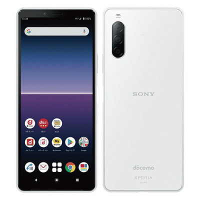 【SIMロック解除済】docomo Xperia10 II SO-41A White