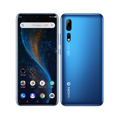 イオシス｜【SIMロック解除済】【ネットワーク利用制限▲】SoftBank Axon10 Pro 5G 902ZT Blue