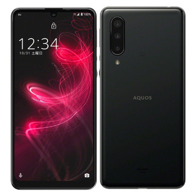 SIMロック解除済】【ネットワーク利用制限△】au AQUOS zero5G basic