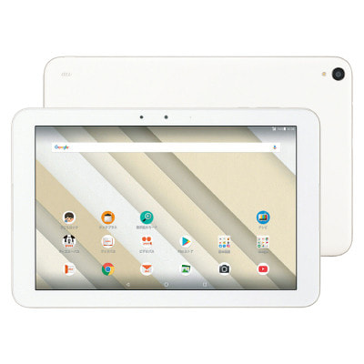 Simロック解除済 ネットワーク利用制限 Au Qua Tab Qz10 Kyt33 Off White 中古タブレット格安販売の イオシス