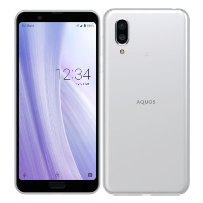 Simロック解除済 ネットワーク利用制限 Softbank Aquos Sense3 Plus 901sh White 中古スマートフォン格安販売の イオシス