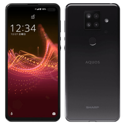 AQUOS sense4 plus SH-M16 ブラック【mineo版SIMフリー】|中古