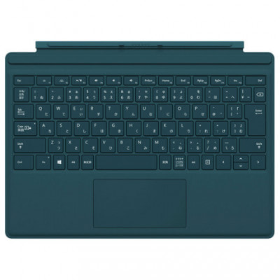 Surface Pro4 タイプカバー ティールグリーン QC7-00075|中古PC周辺