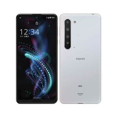 SIMロック解除済】au AQUOS R5G SHG01 Aurora White|中古スマートフォン格安販売の【イオシス】