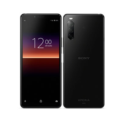 SIMロック解除済】au Xperia10 II SOV43 Black|中古