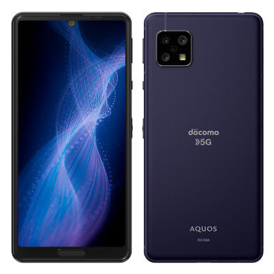 SIMロック解除済】docomo AQUOS sense5G SH-53A ニュアンスブラック|中古スマートフォン格安販売の【イオシス】