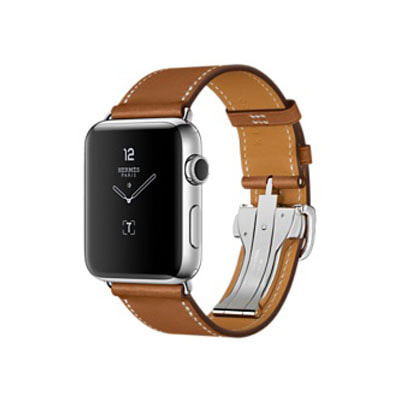 Apple Watch Hermes Series2 42mm MNUH2J/A A1758【ステンレススチール ...