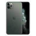 【SIMロック解除済】au iPhone11 Pro Max A2218 (MWHH2J/A) 64GB ミッドナイトグリーン 