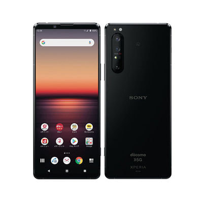 SIMロック解除済】【ネットワーク利用制限△】docomo ahamo Xperia1 II SO-51Aa  Black|中古スマートフォン格安販売の【イオシス】