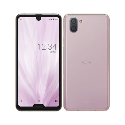 SIMロック解除済】au AQUOS R3 SHV44 Pink Amethyst|中古