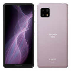 【SIMロック解除済】docomo AQUOS sense5G SH-53A ライラック