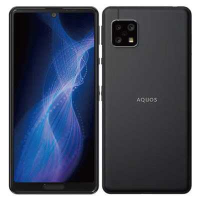 スマートフォン本体 SoftBank AQUOS sense5G (A004SH) SIMロック解除済】SoftBank AQUOS sense5G A004SH Black|中古