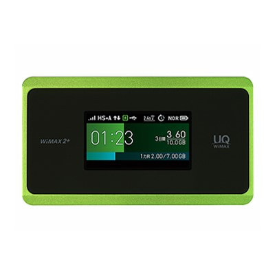 イオシス|【UQWiMAX版】Speed Wi-Fi NEXT WX06 NAD36SGU ライムグリーン