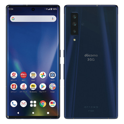 SIMロック解除済】【ネットワーク利用制限△】docomo arrows NX9 F-52A ネイビー|中古スマートフォン格安販売の【イオシス】