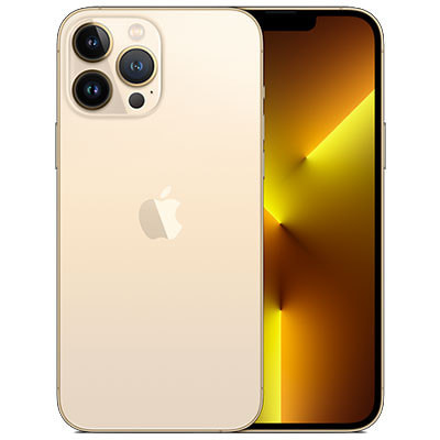 スマートフォン/携帯電話 スマートフォン本体 iPhone13 Pro Max A2644 (MLH63ZA/A) 128GB ゴールド【香港版 SIM 