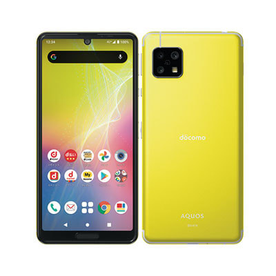 SIMロック解除済】docomo AQUOS sense4 SH-41A イエロー|中古スマートフォン格安販売の【イオシス】