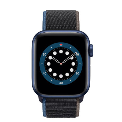 Apple Watch Series6 40mm GPSモデル MG2A3J/A+MYA42FE/A A2291【ブルーアルミニウムケース/  チャコールスポーツループ】|中古ウェアラブル端末格安販売の【イオシス】