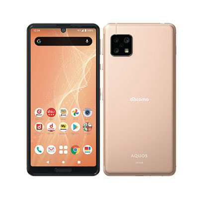 【新品未使用】docomo AQUOS SH41A simフリー ゴールド