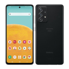 【SIMロック解除済】docomo Galaxy A52 5G SC-53B Awesome Black