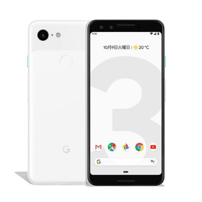 SIMロック解除済】Softbank Google Pixel3 G013B [Clearly White 128GB