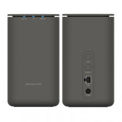 docomo home 5G HR01 Dark Gray